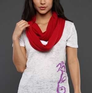 Lava Red Scarf